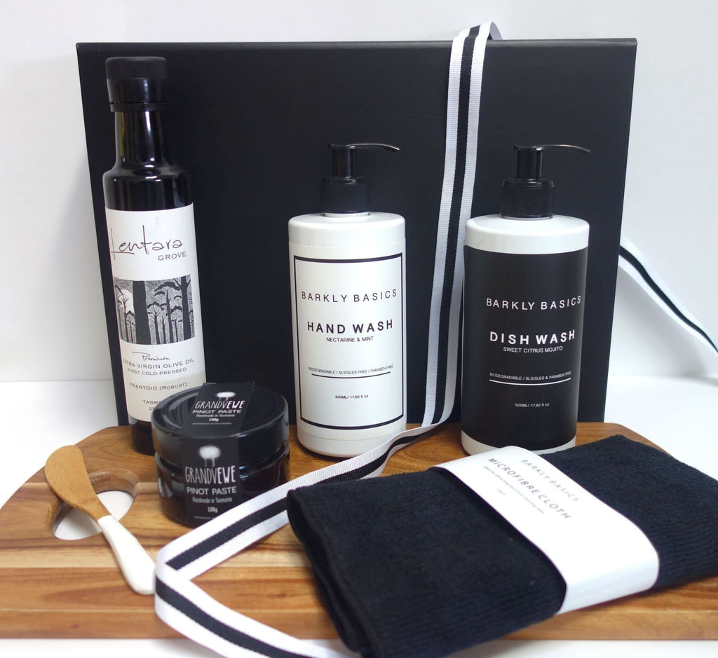 Tasmanian new home black & white eco friendly gift | Eco by design gifts Hobart
