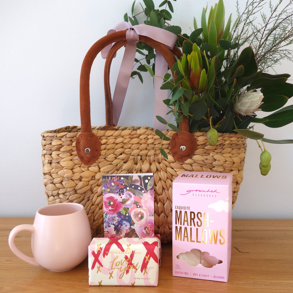 Mothers day basket | eco by design gifts Hobart